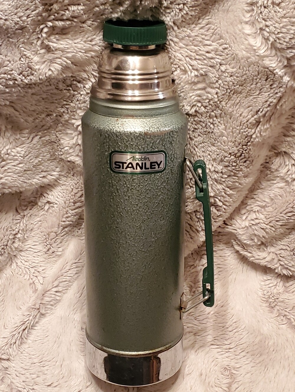 STANLEY Thermos Stainless Steel ALADDIN Half Gallon 2 Quart Vintage USA  :READ: